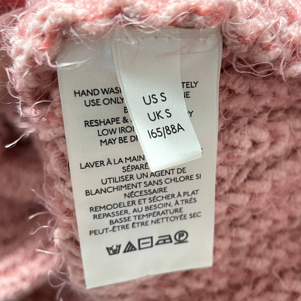 Free People Oasis Tunic Oversized Sweater In Pink Size Small New - Picture 12 of 13